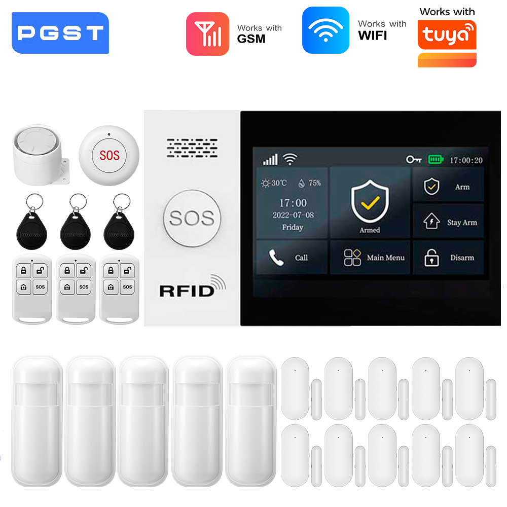 Home Security System Installation - نظام إنذار ذكي بتقنية واي فاي