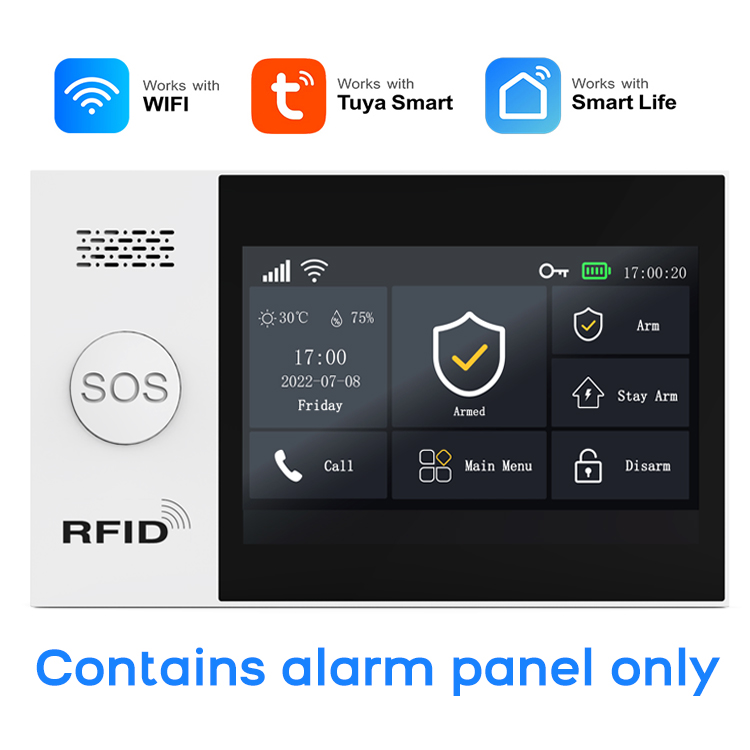 Home Security System Installation - PG-107 Tuya اللاسلكية الرئيسية واي فاي
