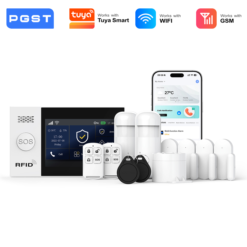 Home Security System Installation - نظام إنذار لاسلكي من بي جي