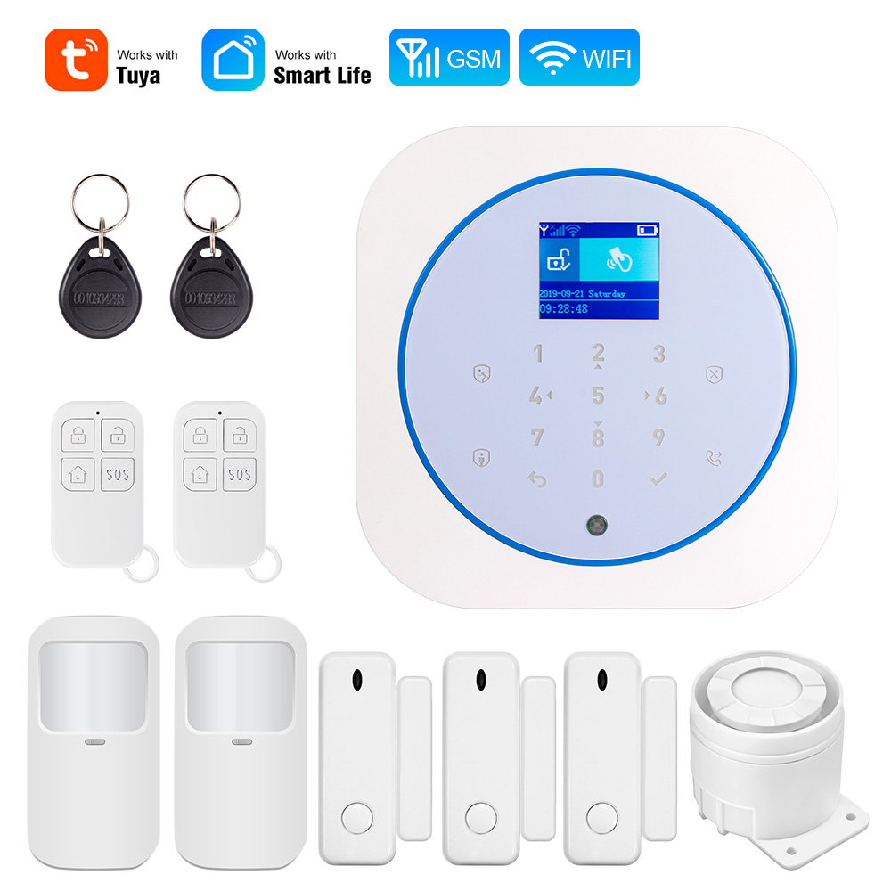 Home Security System Installation - KERUI G12 نظام إنذار أمان المنزل