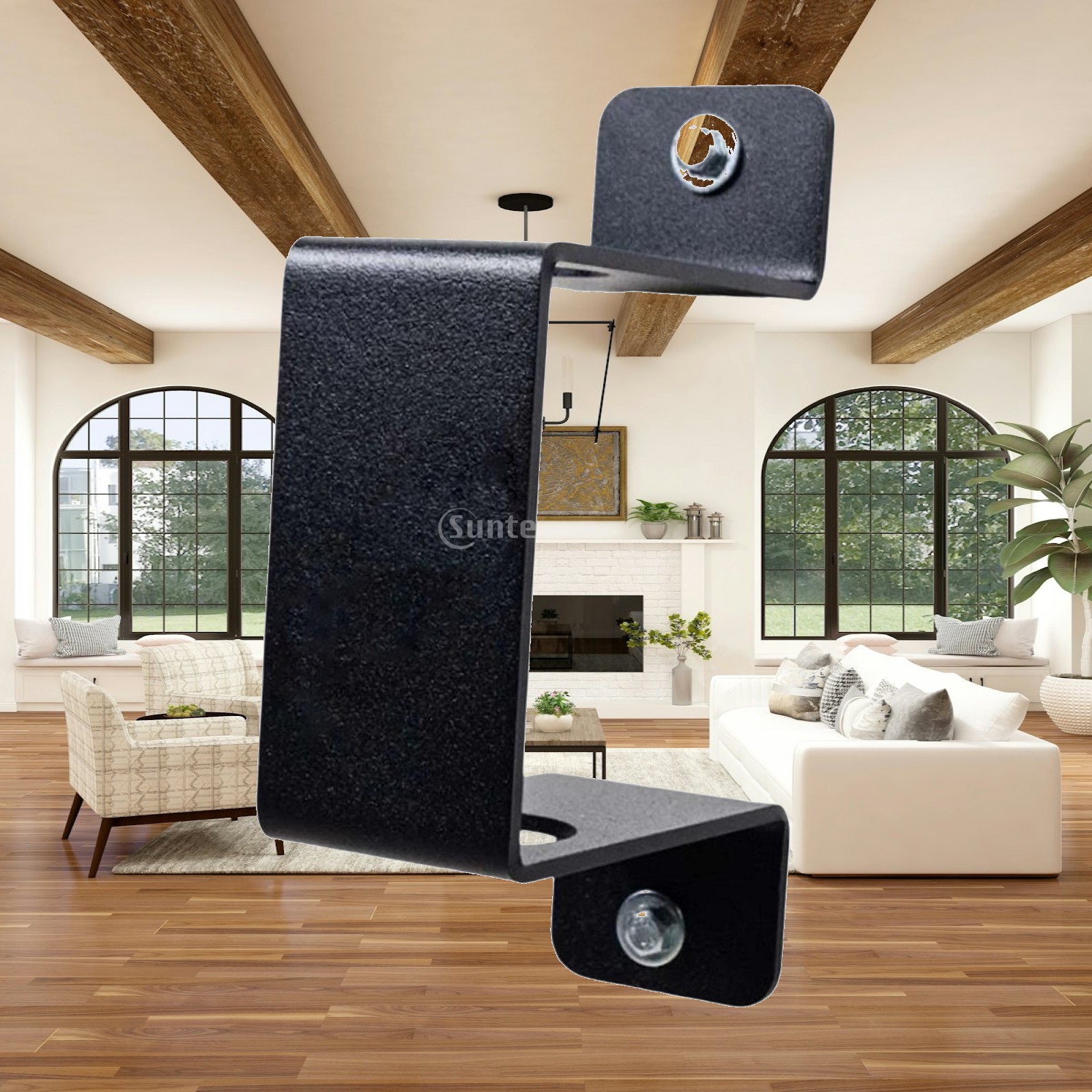 Home Security Training - حامل جداري لقضبان الباربل مصنوع من