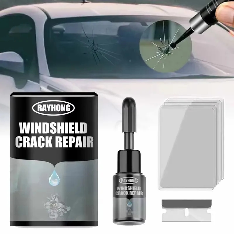 Glass Break Detector - سائل إصلاح تشقق الزجاج الأمامي ،