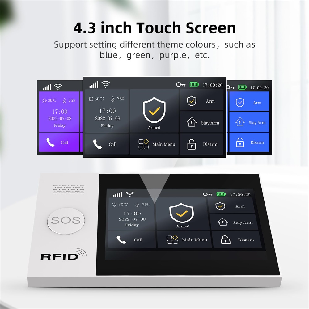 نظام إنذار ذكي بتقنية واي فاي  - مراجعة Home Security System Installation وسعره