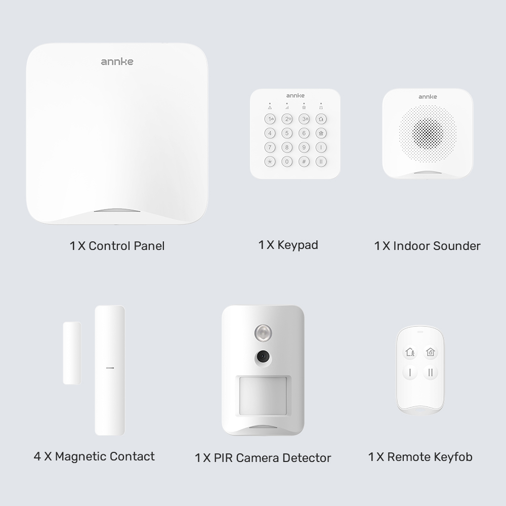 نظام إنذار لاسلكي ANNKE مع كاش - مراجعة Keypad Alarm Panel وسعره