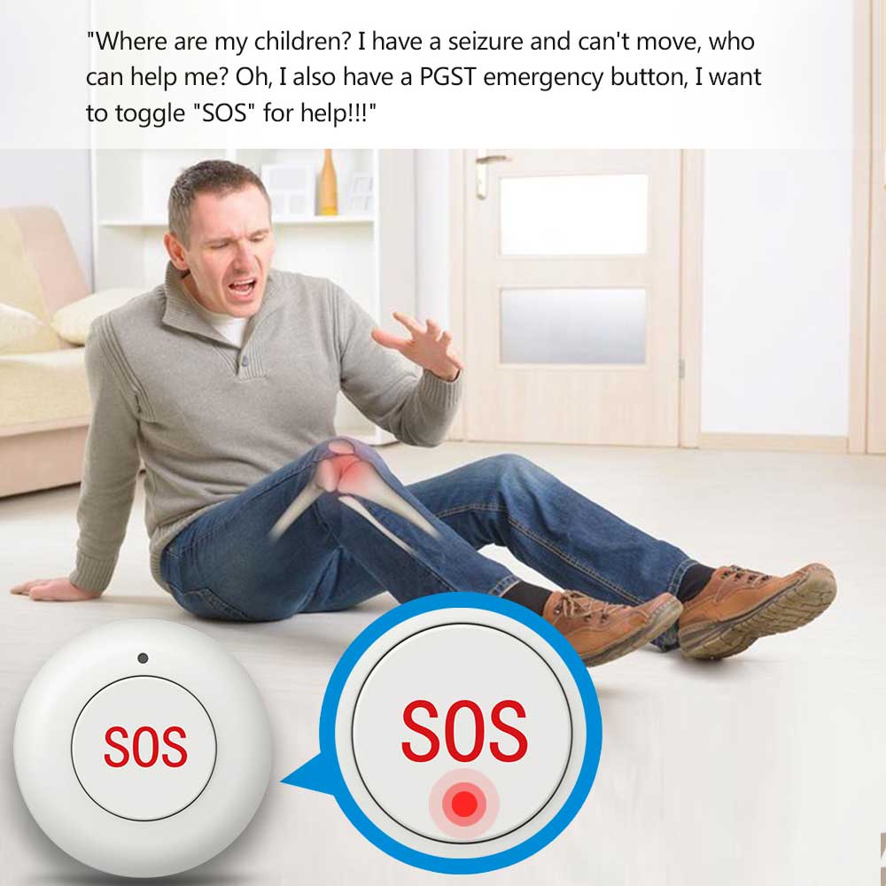 زر SOS لاسلكي ذكي لأمان المنزل - مراجعة Home Security Deals وسعره