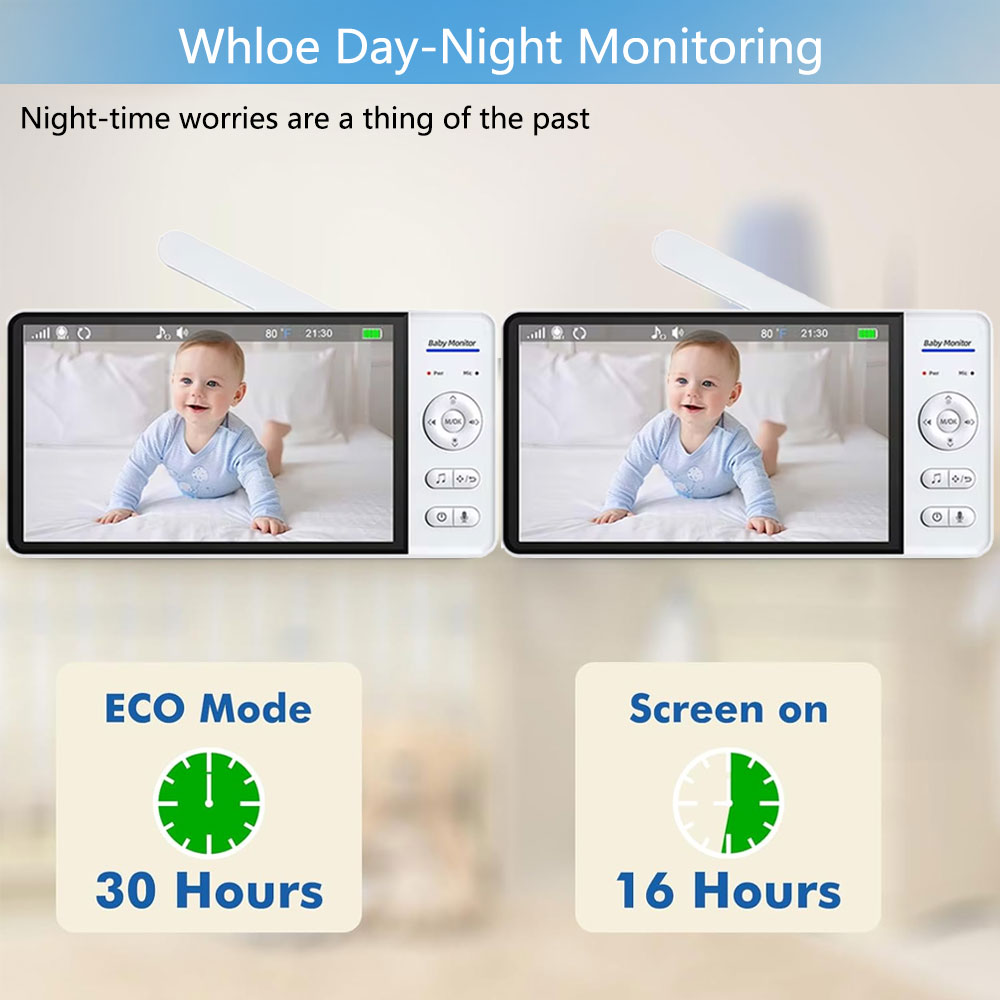 شاشة 7.0 بوصة لمراقبة الأطفال  - مراجعة Home Security Uk وسعره