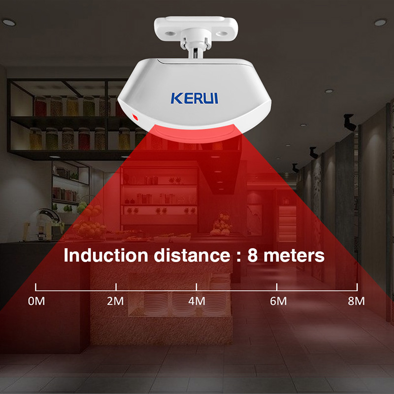 KERUI ستارة لاسلكية كاشف الأشع - مراجعة Home Security Deals وسعره
