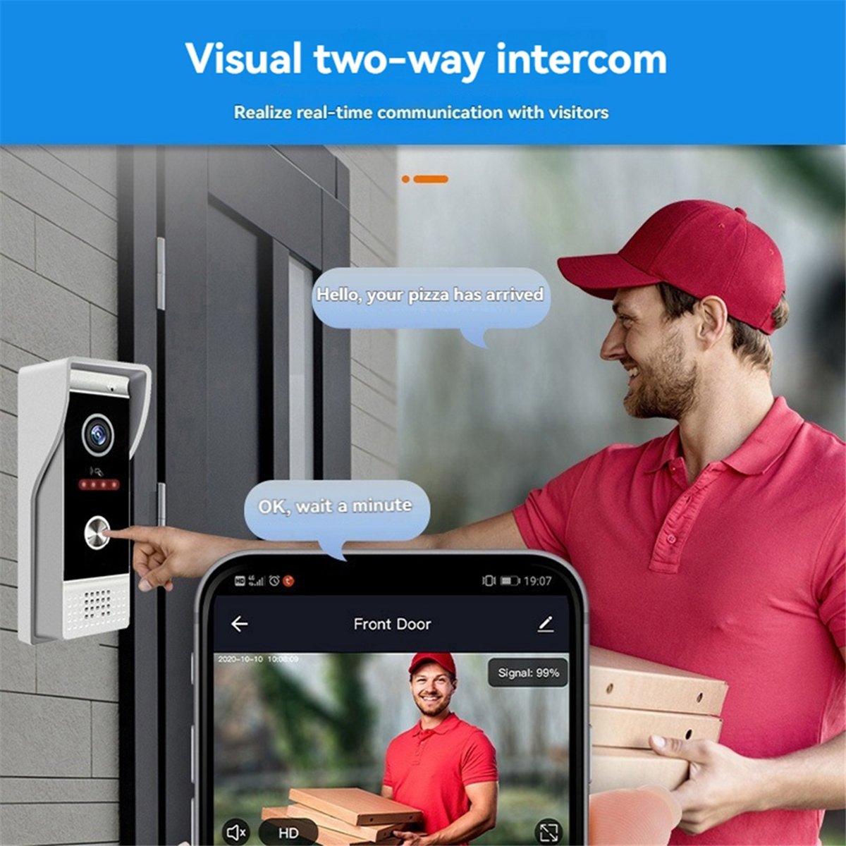 نظام إنتركوم فيديو واي فاي من  - مراجعة Home Security Uk وسعره