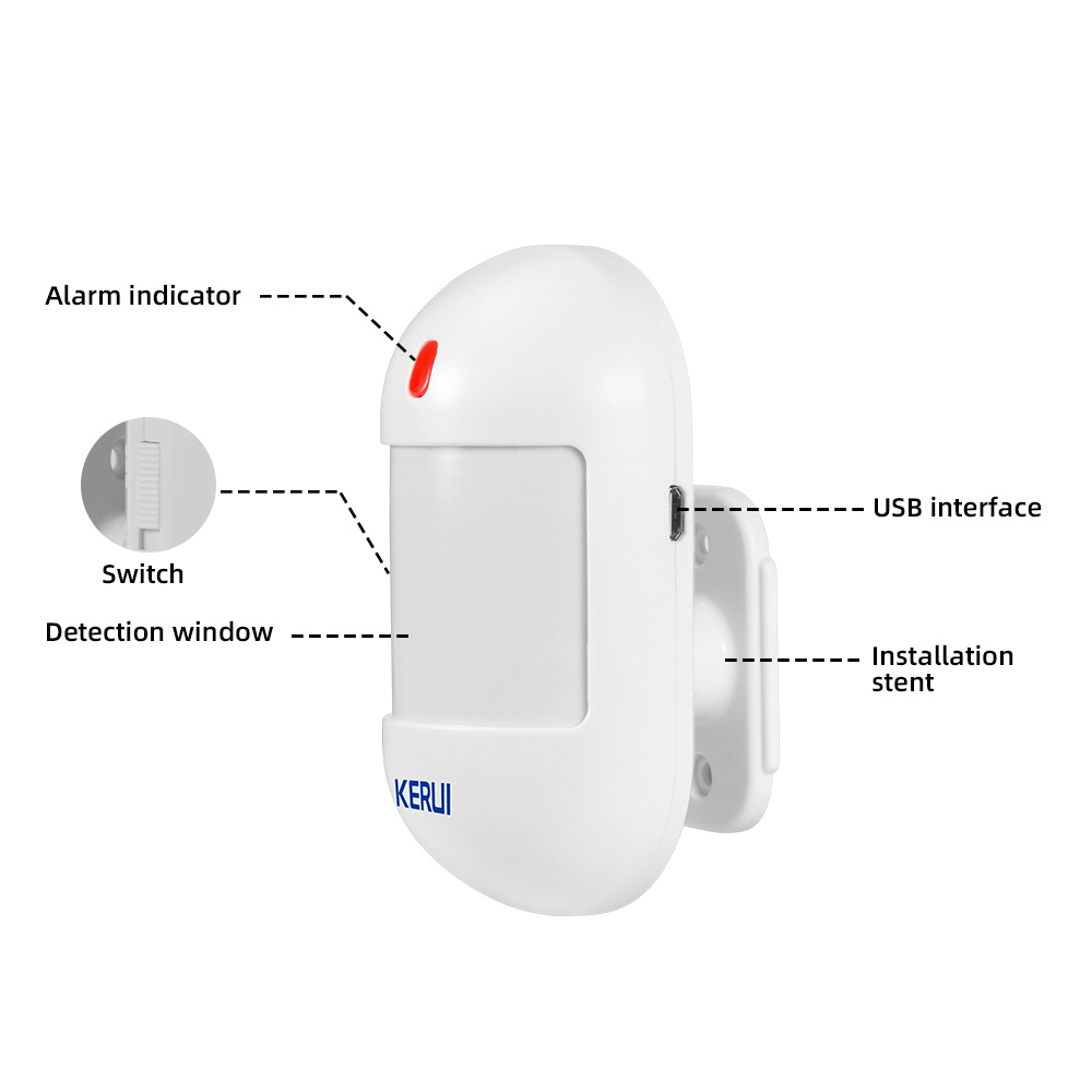 KERUI اللاسلكية PIR محس حركة ك - مراجعة Home Security Deals وسعره