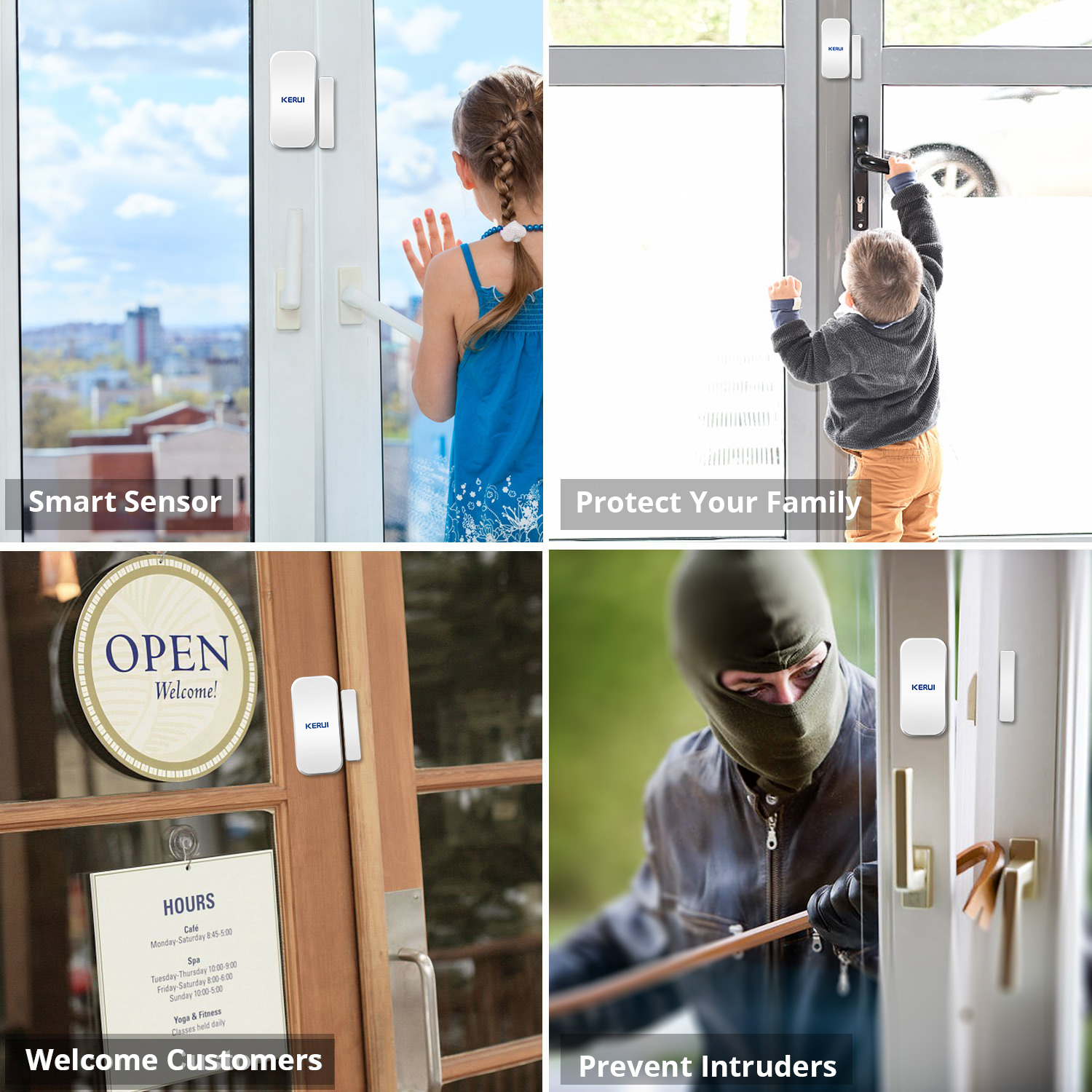 جهاز استشعار مغناطيسي لاسلكي K - مراجعة Home Security Deals وسعره