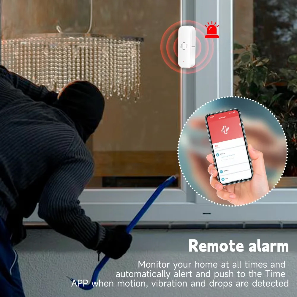 الذكية زيجبي الاهتزاز الاستشعا - مراجعة Home Security Business وسعره