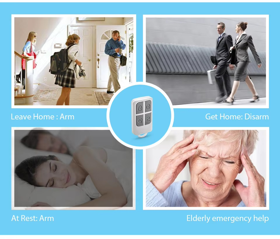 جهاز تحكم عن بعد لاسلكي محمول  - مراجعة Home Security System Installation وسعره