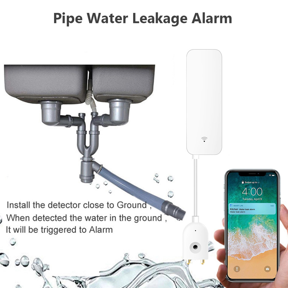 Tuya WiFi مستشعر تسرب المياه،  - مراجعة Home Security Business وسعره
