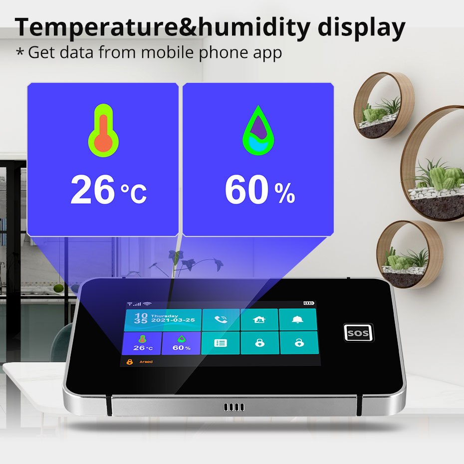 لوحة إنذار KERUI Tuya لتقوم به - مراجعة Keypad Alarm Panel وسعره