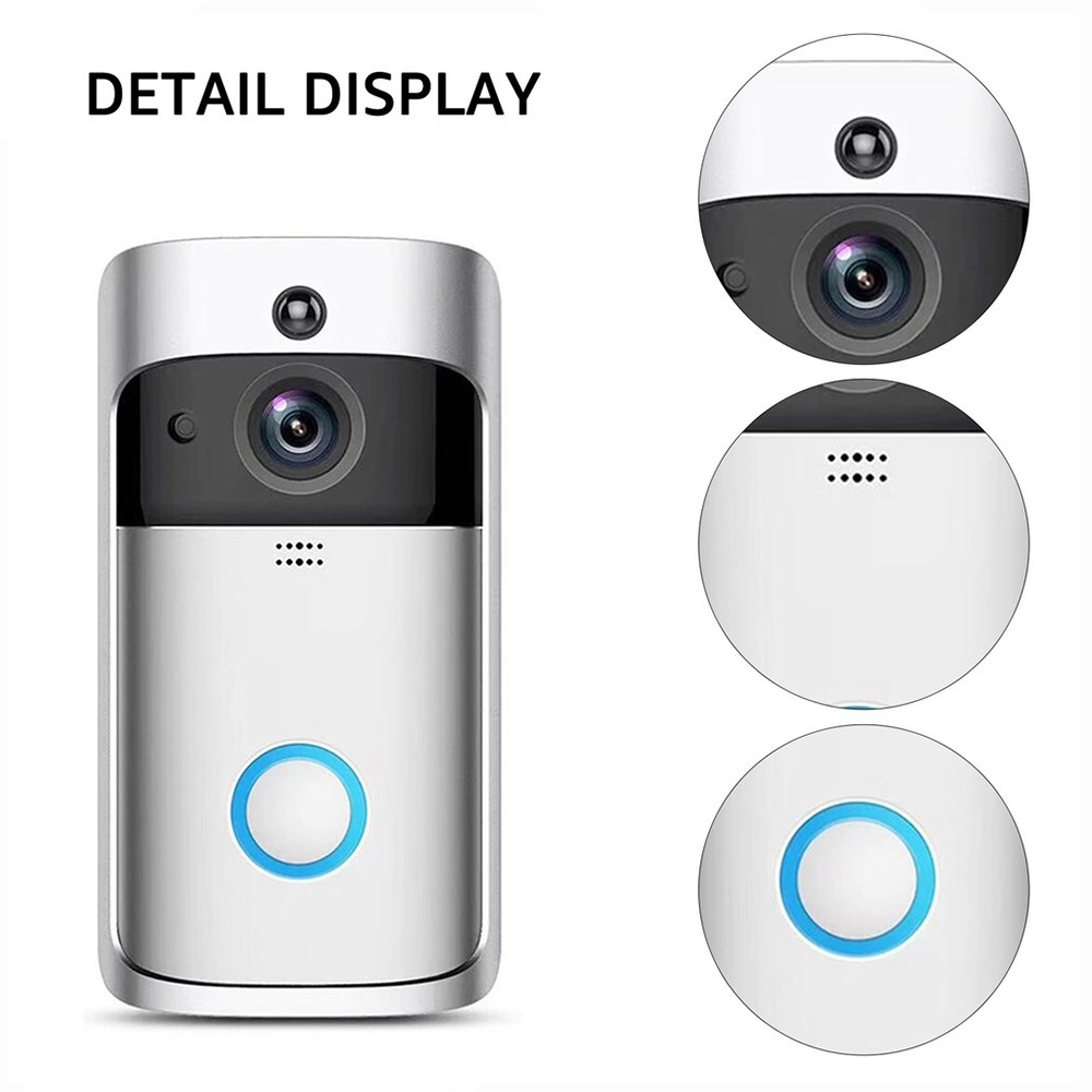 الذكية V5 جرس باب يتضمن شاشة ع - مراجعة Home Security Uk وسعره