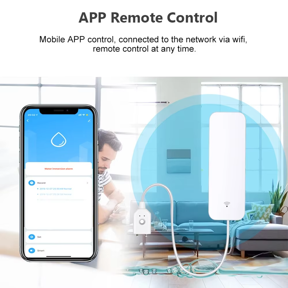 جهاز استشعار تسرب المياه بتقني - مراجعة Home Security Business وسعره