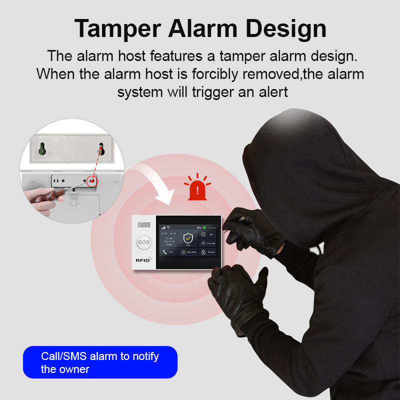 نظام إنذار لاسلكي من بي جي إس  - مراجعة Home Security System Installation وسعره