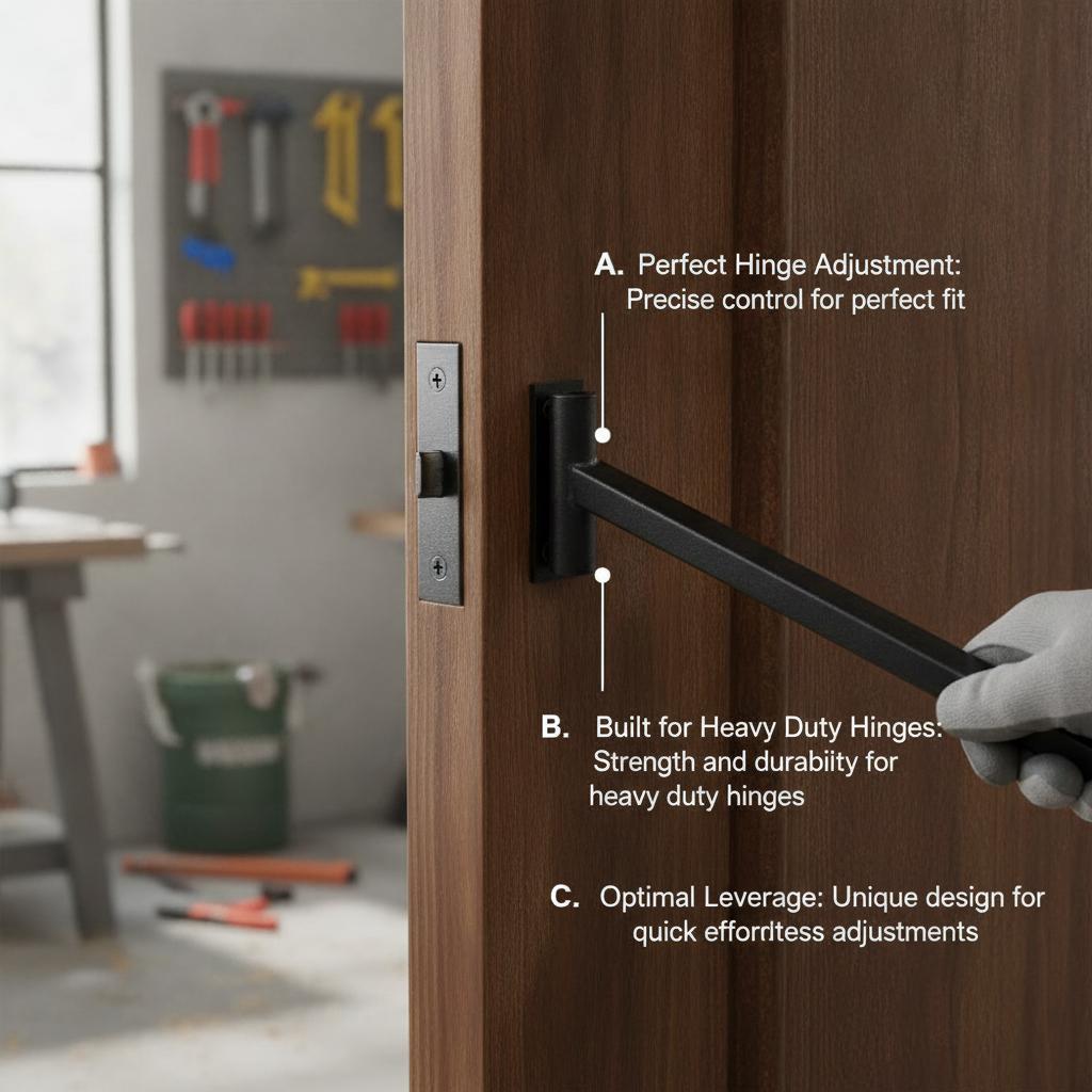 أداة ضبط مفصلات الأبواب شديدة  - مراجعة Home Security Project وسعره