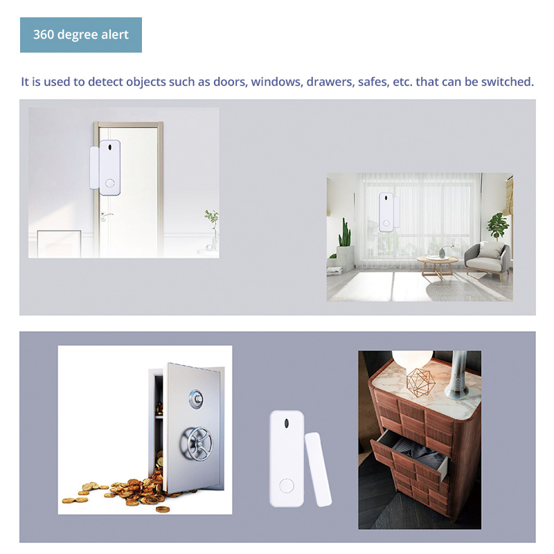 D10 نافذة مستشعر الباب إنذار 4 - مراجعة Home Security Deals وسعره