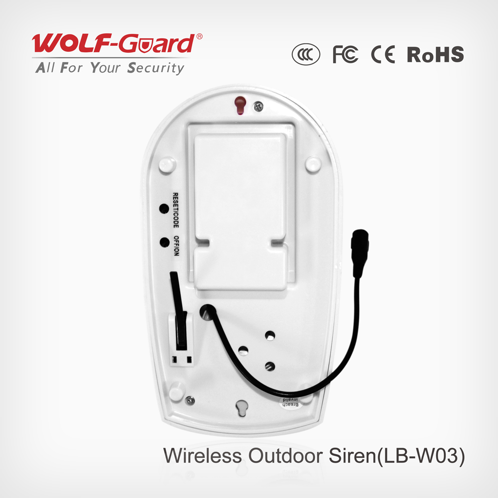 Wolf-Guard 433MHz صوت لاسلكي و - مراجعة Home Security System Installation وسعره