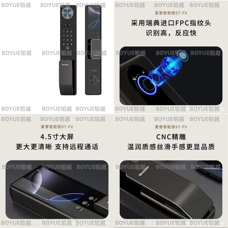 قفل باب ذكي يعمل بالواي فاي مع - مراجعة Home Security Lock System وسعره