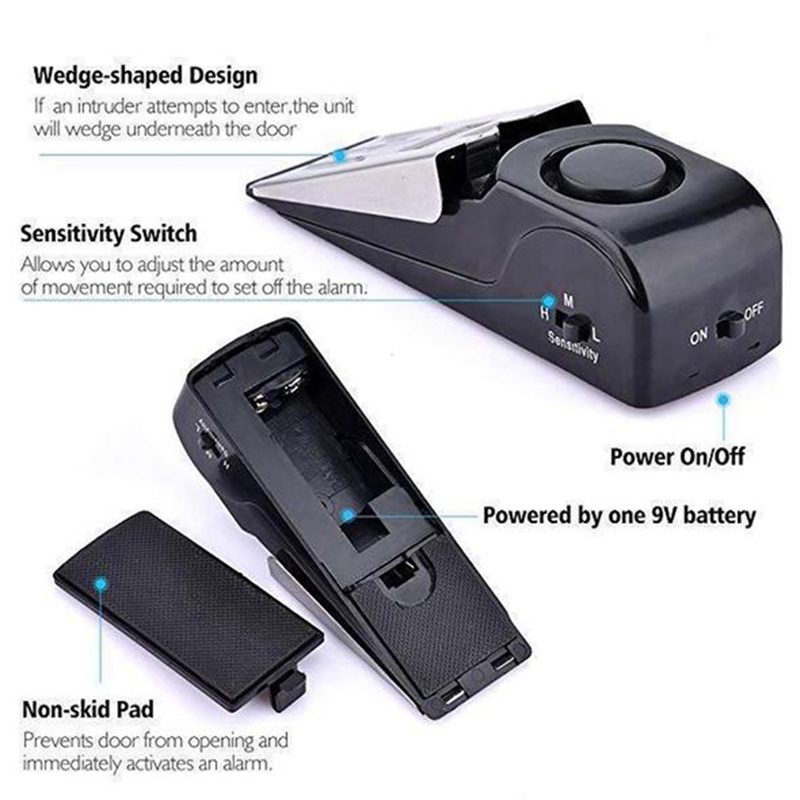 قفل إنذار لاسلكي للأبواب بمستش - مراجعة Home Security Lock System وسعره