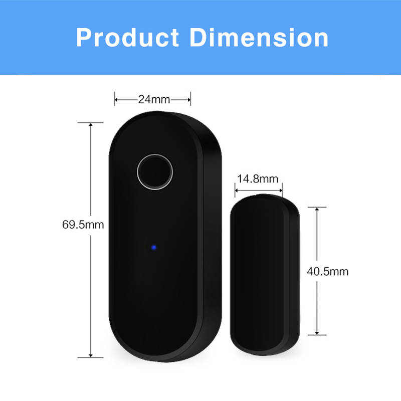 Tuya Smart Zigbee مستشعر الباب - مراجعة Home Security Deals وسعره