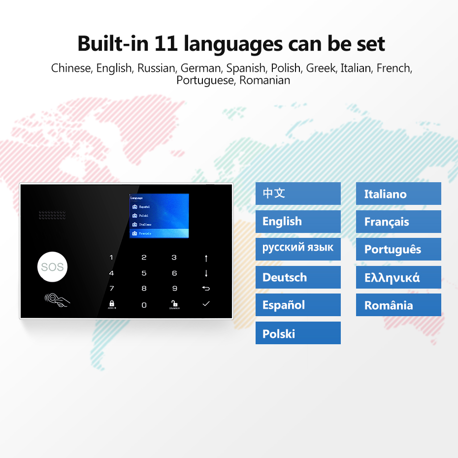 نظام إنذار KERUI G30 للوحة إنذ - مراجعة Keypad Alarm Panel وسعره