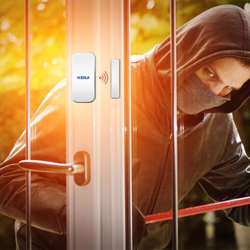 KERUI D025 كاشف مستشعر الباب ا - مراجعة Keypad Alarm Panel وسعره