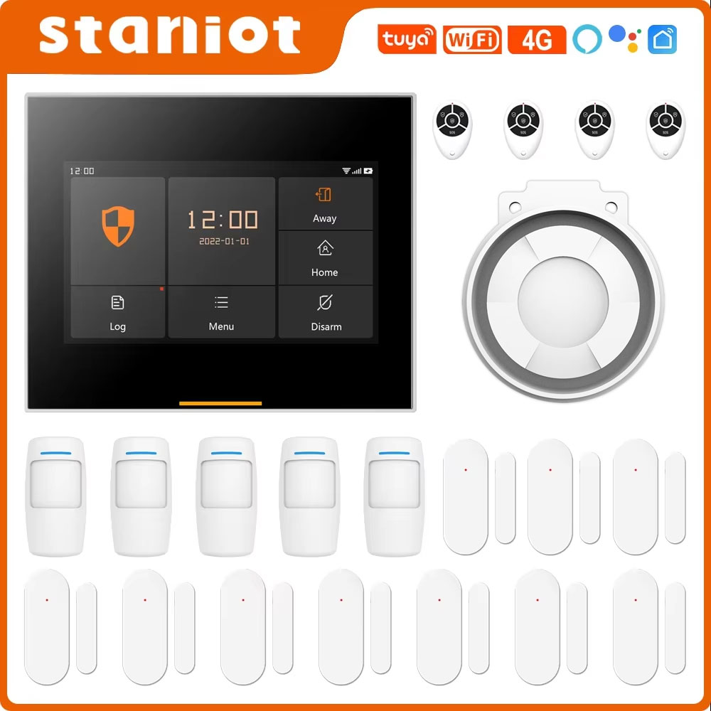 نظام إنذار أمان منزلي ذكي لاسل - مراجعة Home Security System Installation وسعره